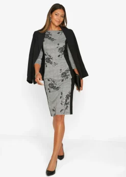 Mujer bonprix bpc selection premium Vestido de tubo con bordado de lentejuelas