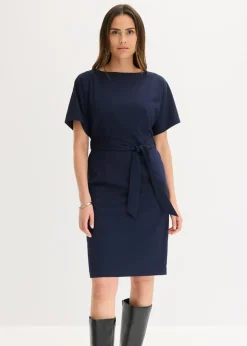 Mujer bonprix bonprix Vestido de tubo con mangas tipo murciélago