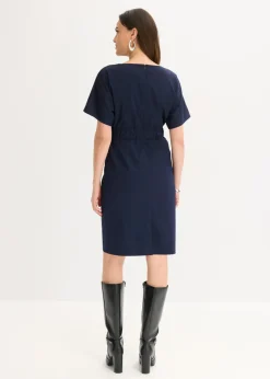 Mujer bonprix bonprix Vestido de tubo con mangas tipo murciélago