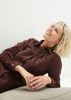 Mujer bonprix bonprix Vestido elástico de pana