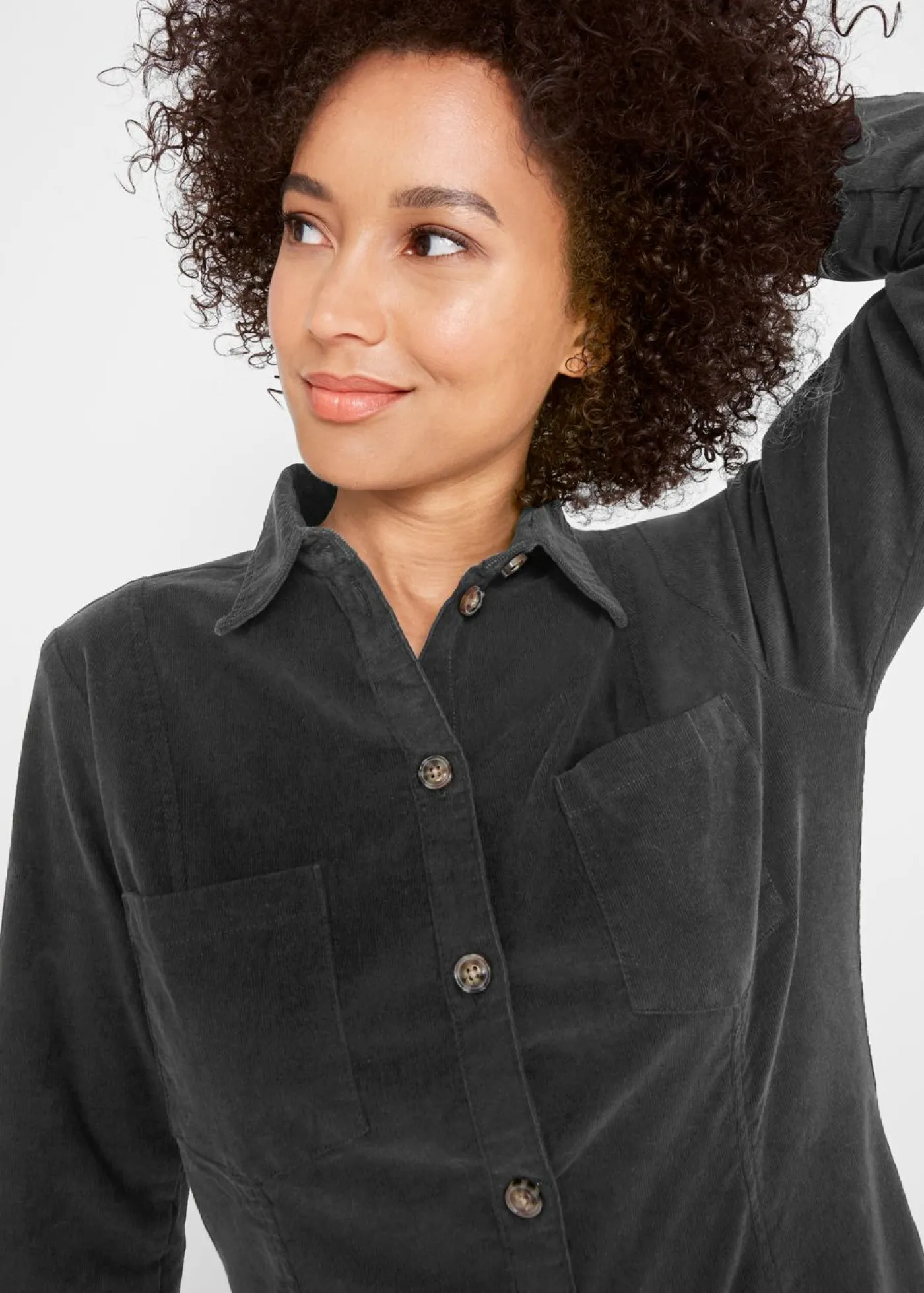 Mujer bonprix bonprix Vestido elástico de pana