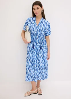 Mujer bonprix bonprix Vestido estampado con corte de túnica