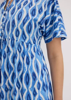 Mujer bonprix bonprix Vestido estampado con corte de túnica