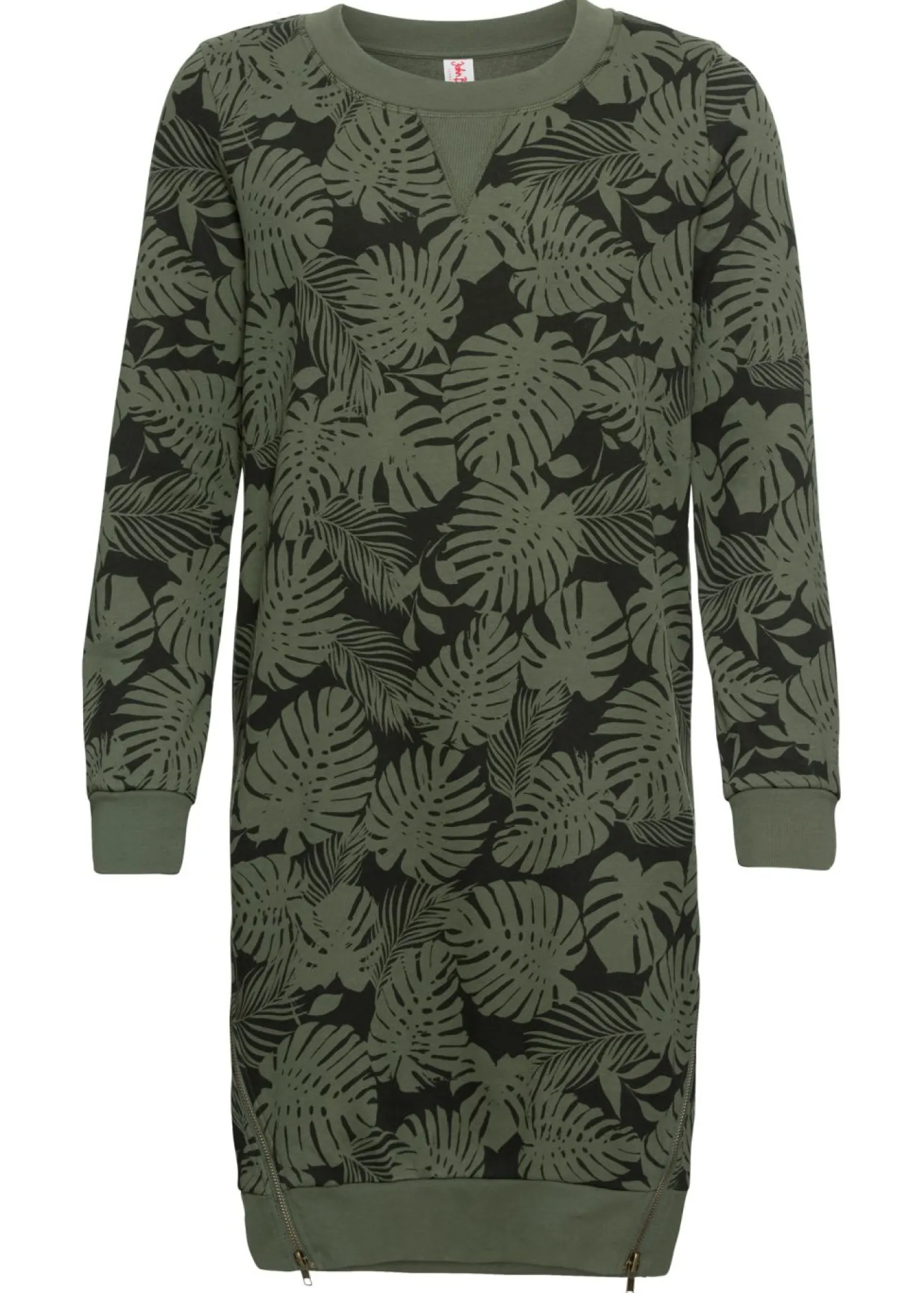 Mujer bonprix bonprix Vestido estampado tipo sudadera