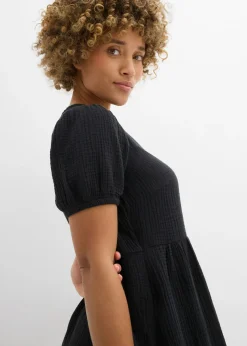 Mujer bonprix bonprix Vestido holgado de muselina de algodón