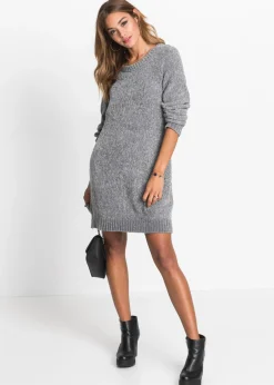 Mujer bonprix bonprix Vestido holgado de punto de chenilla