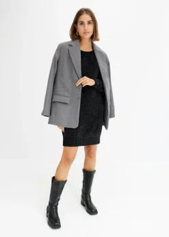 Mujer bonprix bonprix Vestido holgado de punto de chenilla