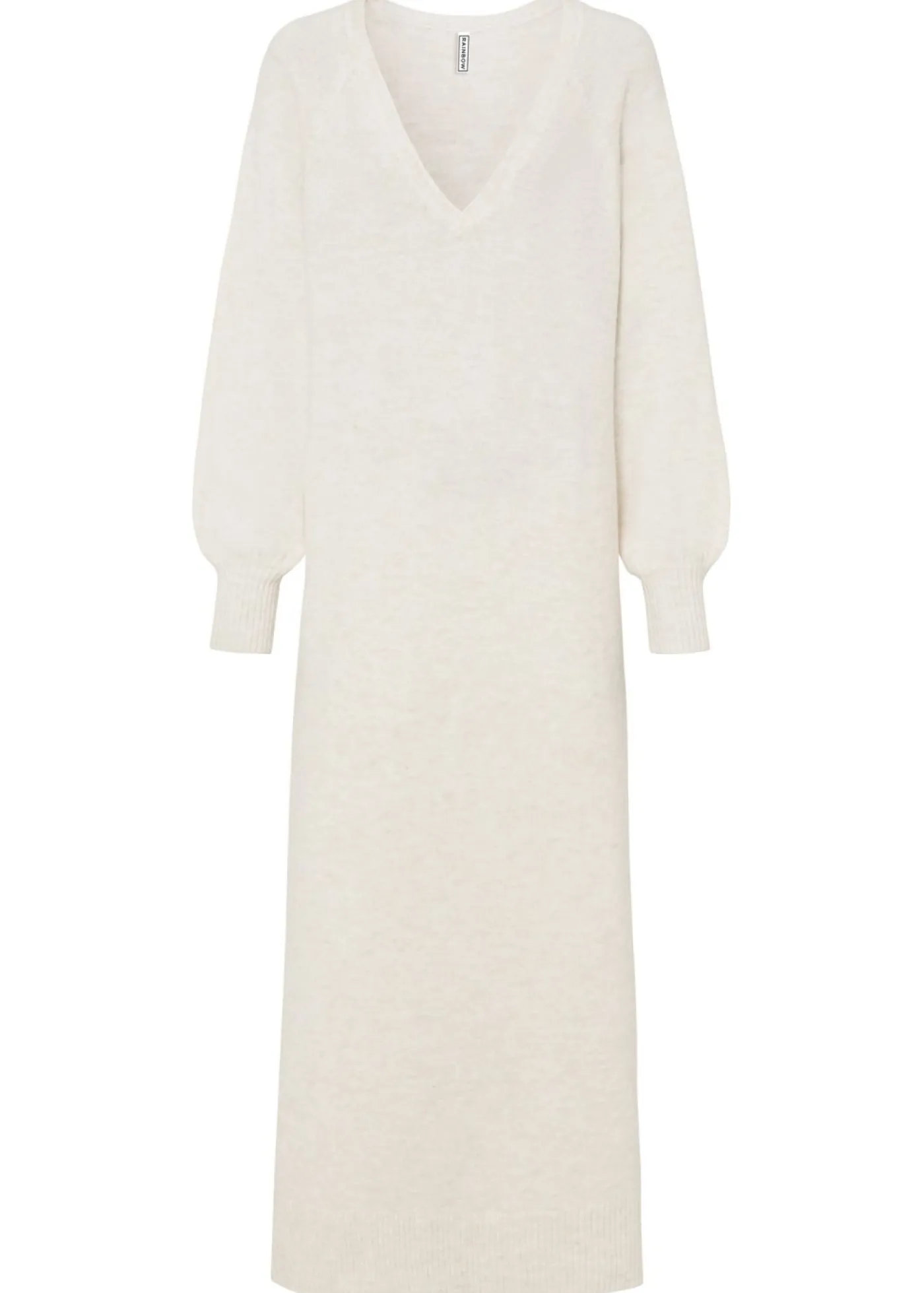 Mujer bonprix bonprix Vestido holgado de punto con largo midi