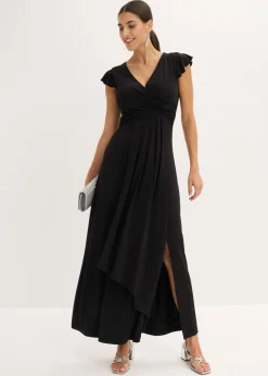 bonprix bonprix Vestidos|Tallas Pequeñas>Vestido largo Negro