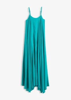 bonprix bonprix Esenciales|Vestidos>Vestido largo ancho Esmeralda