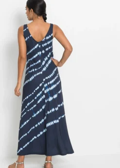 Mujer bonprix BODYFLIRT Vestido largo con efecto batik