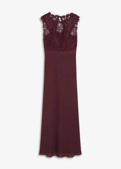 Mujer bonprix bonprix Vestido largo con encaje