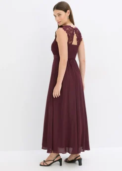 Mujer bonprix bonprix Vestido largo con encaje