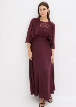 Mujer bonprix bonprix Vestido largo con encaje