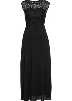 Mujer bonprix bonprix Vestido largo con encaje