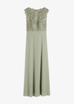 Mujer bonprix bonprix Vestido largo con encaje