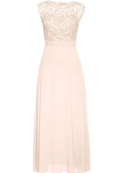 Mujer bonprix bonprix Vestido largo con encaje