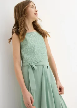 Niños bonprix bonprix Vestido largo con lentejuelas