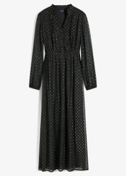 Mujer bonprix bonprix Vestido largo con piedras brillantes