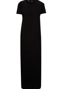 bonprix bonprix Básicos|Vestidos>Vestido largo de algodón puro Negro