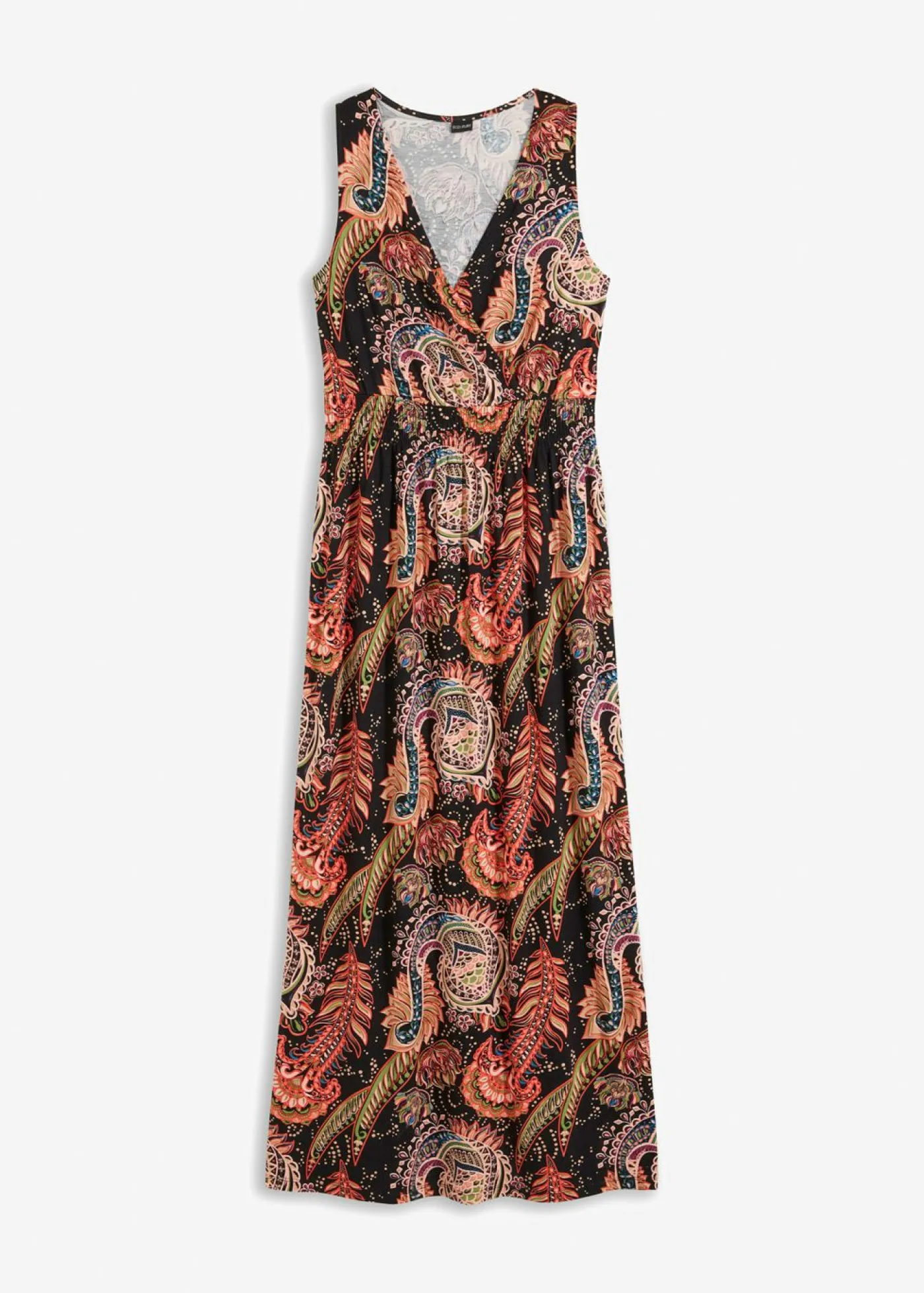 Mujer bonprix bonprix Vestido largo de mezcla de viscosa suave