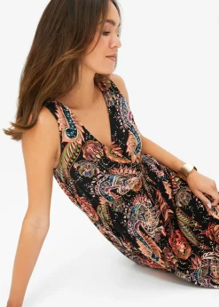 Mujer bonprix bonprix Vestido largo de mezcla de viscosa suave