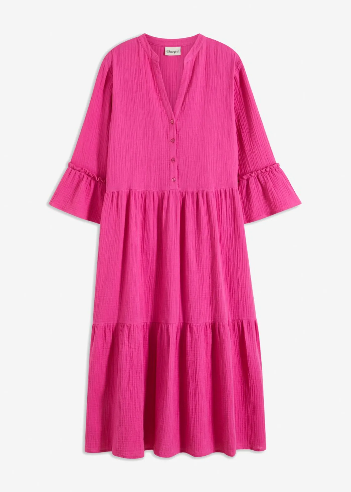 Mujer bonprix bonprix Vestido largo de muselina suave