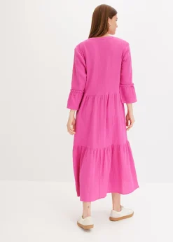 Mujer bonprix bonprix Vestido largo de muselina suave