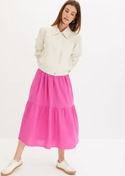 Mujer bonprix bonprix Vestido largo de muselina suave