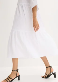 Mujer bonprix bonprix Vestido largo de muselina suave