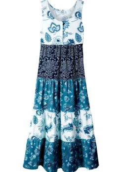 Niños bonprix bonprix Vestido largo de punto de algodón orgánico puro