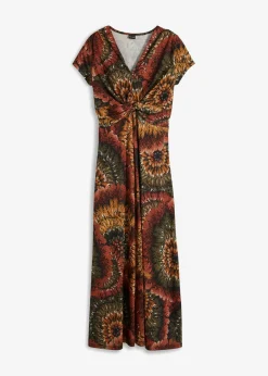 Mujer bonprix bonprix Vestido largo de punto estampado