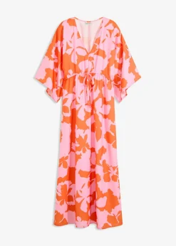 Mujer bonprix bonprix Vestido largo de satén vaporoso