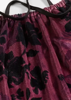 Mujer bonprix bonprix Vestido largo de terciopelo brillante