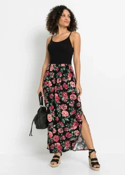 Mujer bonprix bonprix Vestido largo de viscosa sostenible