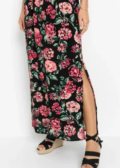 Mujer bonprix bonprix Vestido largo de viscosa sostenible