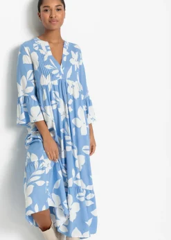 Mujer bonprix bonprix Vestido largo de viscosa fluida