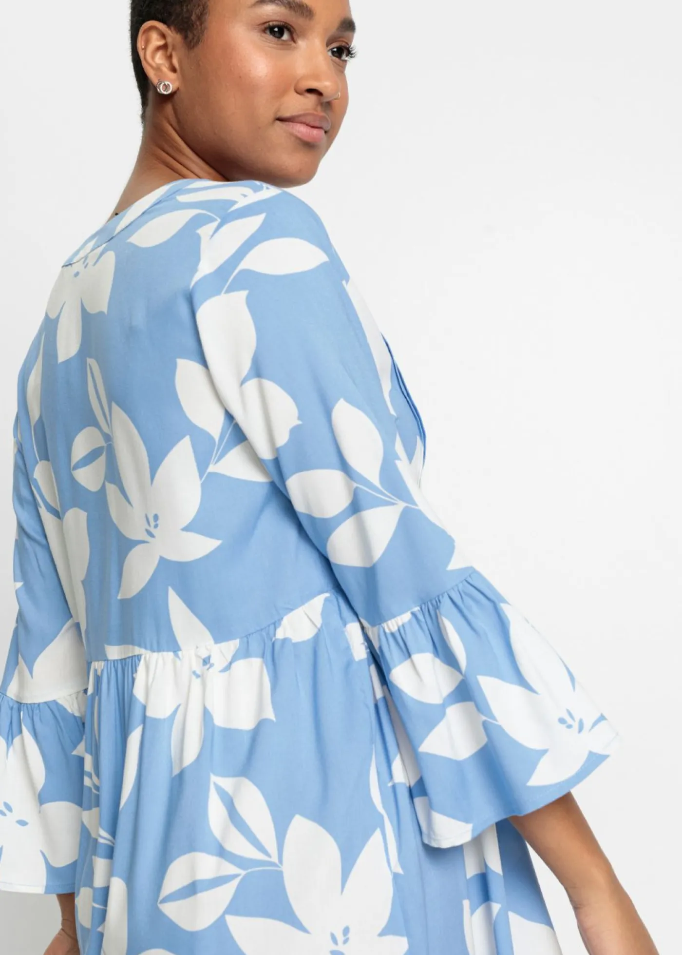 Mujer bonprix bonprix Vestido largo de viscosa fluida