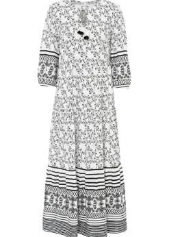 Mujer bonprix bonprix Vestido largo de viscosa fluida