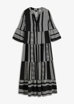 Mujer bonprix bonprix Vestido largo de viscosa fluida