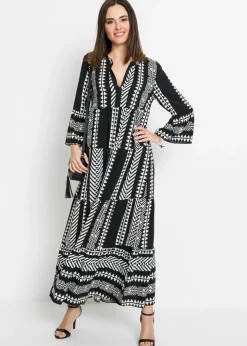 Mujer bonprix bonprix Vestido largo de viscosa fluida