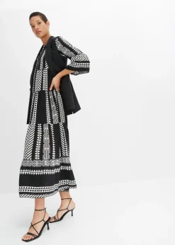 Mujer bonprix bonprix Vestido largo de viscosa fluida