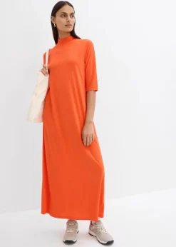 Mujer bonprix bonprix Vestido largo en mezcla de modal