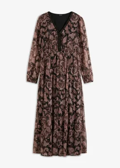 bonprix bonprix Vestidos>Vestido maxi Negro