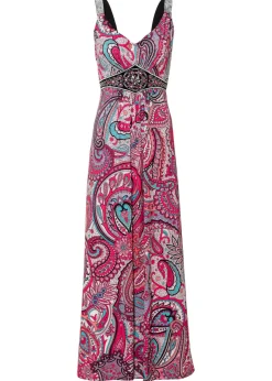 Mujer bonprix bonprix Vestido maxi con aplicaciones