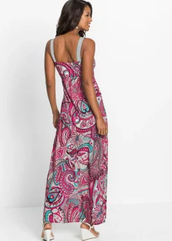 Mujer bonprix bonprix Vestido maxi con aplicaciones