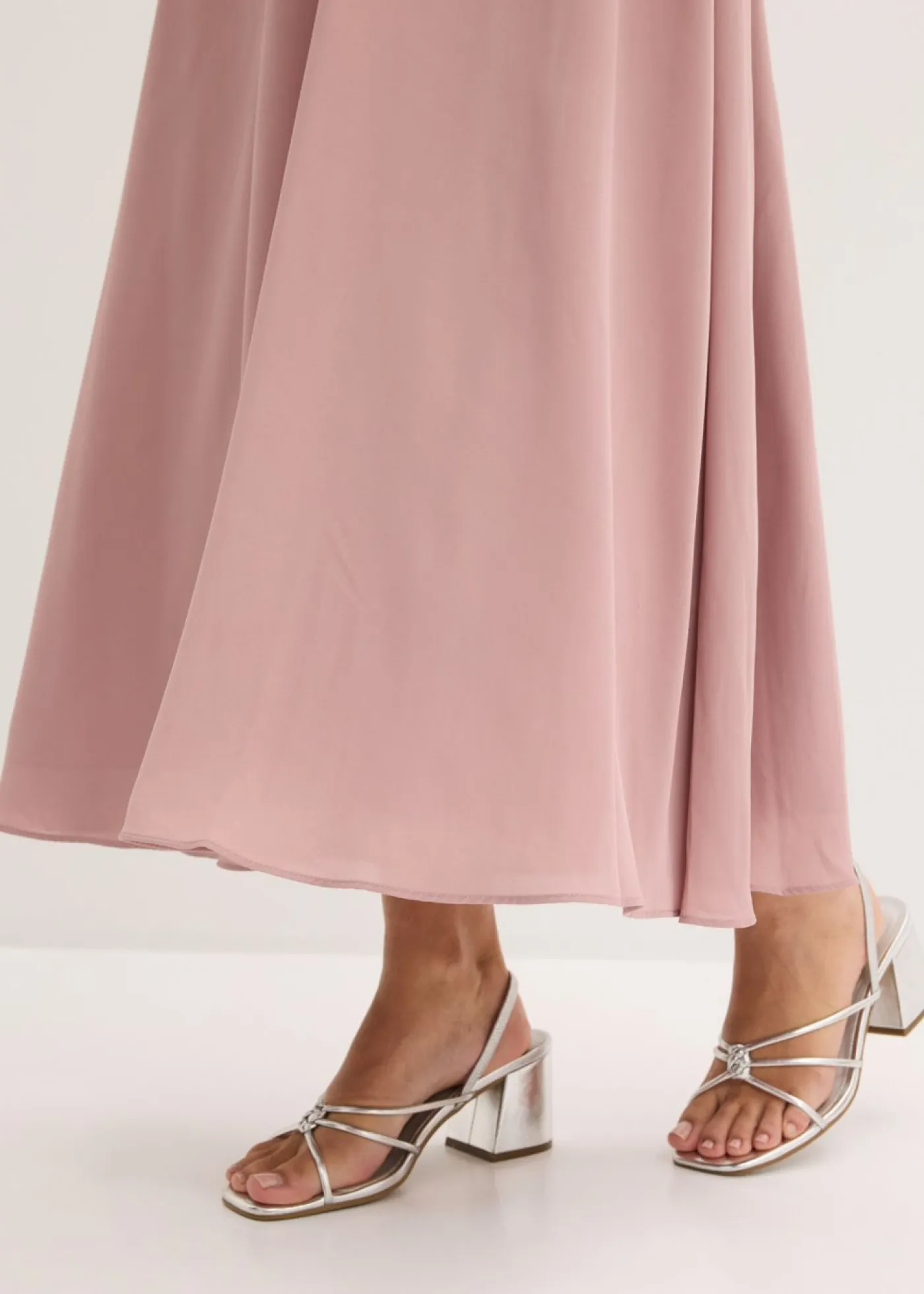 bonprix bonprix Vestidos|Ropa Elegante>Vestido maxi con bordado de lentejuelas palisandro