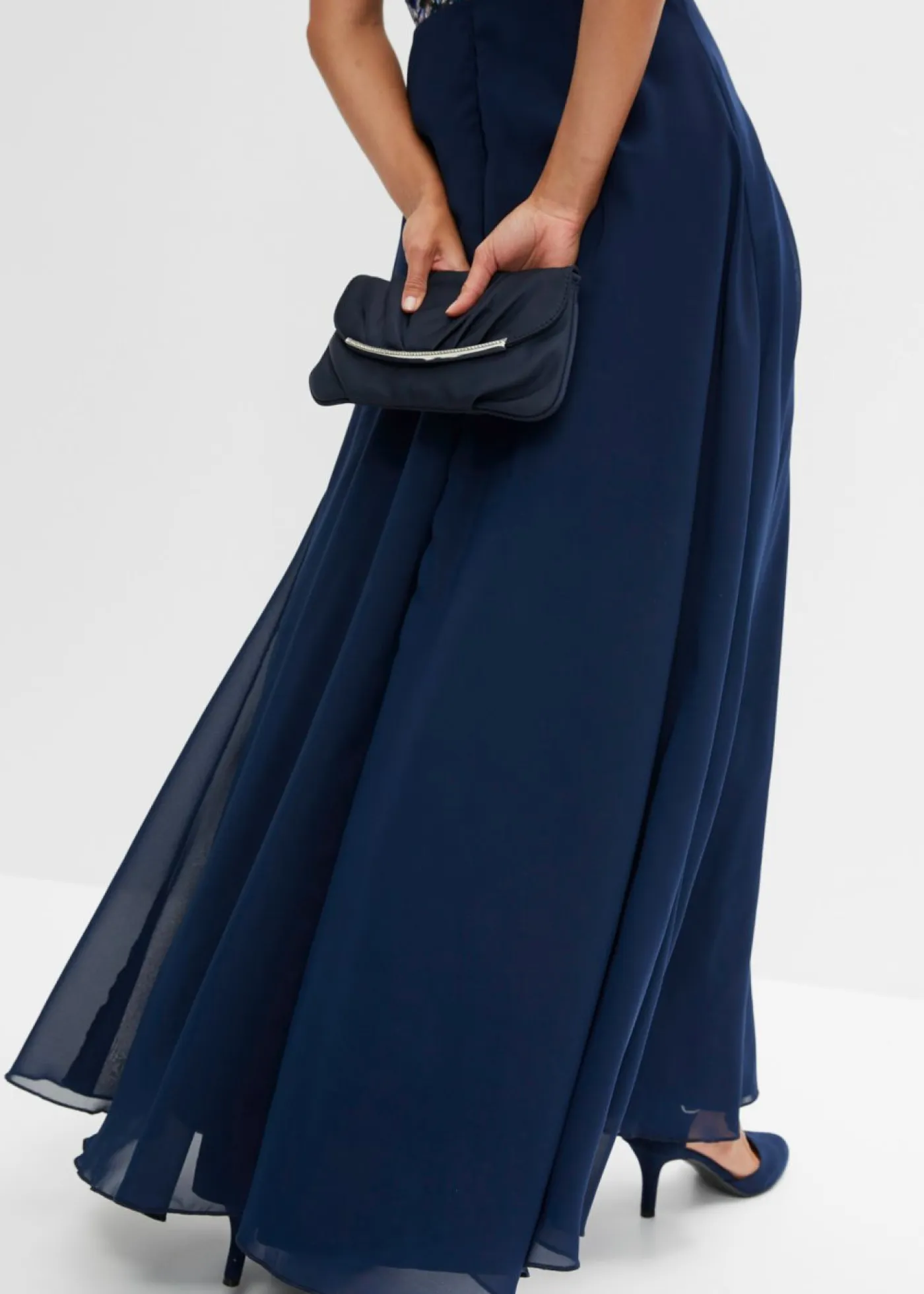 Mujer bonprix bonprix Vestido maxi con encaje