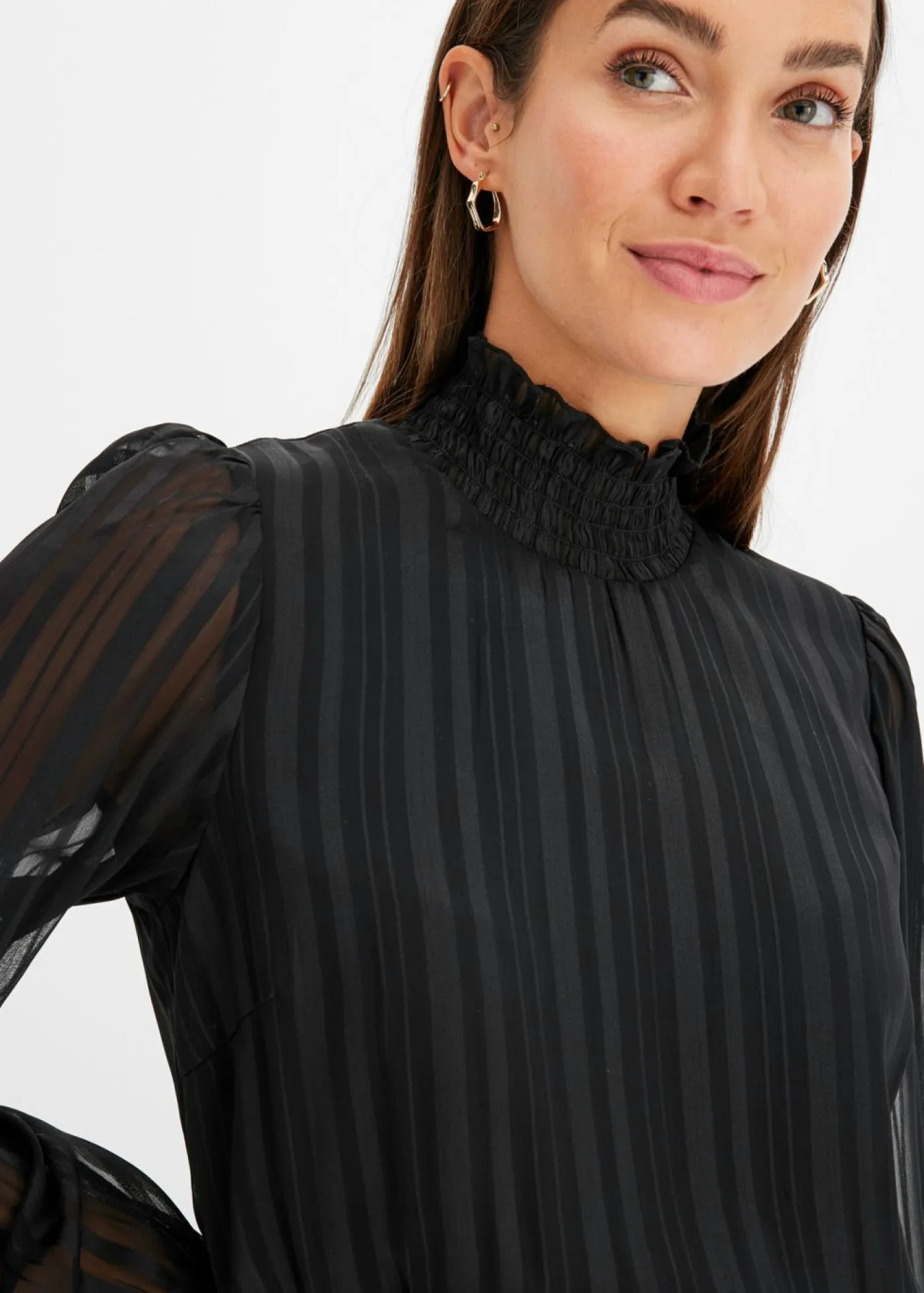 bonprix bonprix Vestidos>Vestido midi Negro