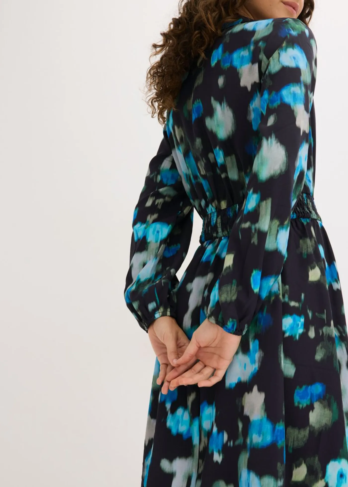 bonprix bonprix Vestidos>Vestido midi Negro